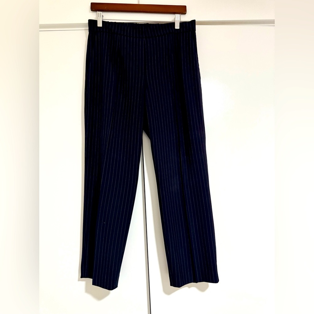 Babaton Conan Navy Pinstripe Dress Pants